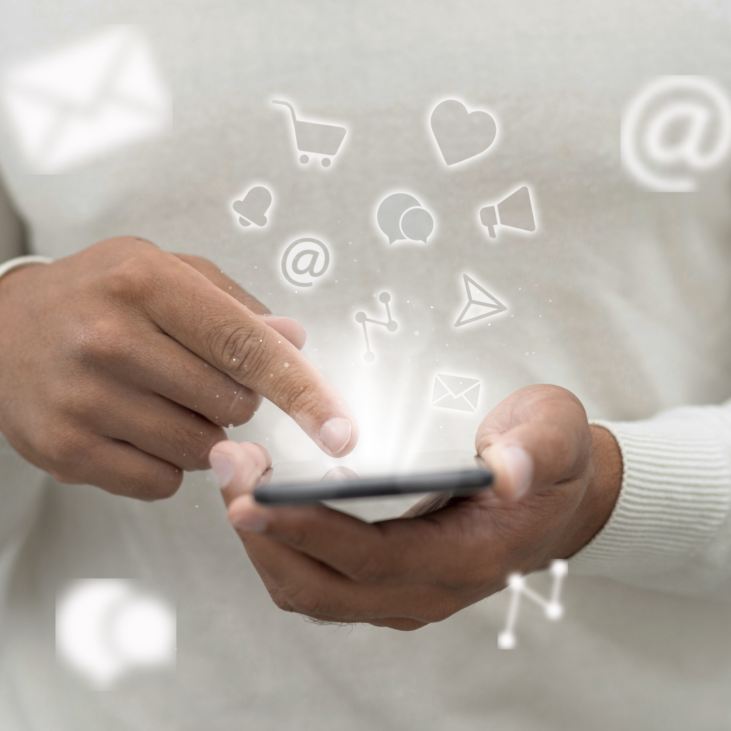 social media marketing concept marketing with applications